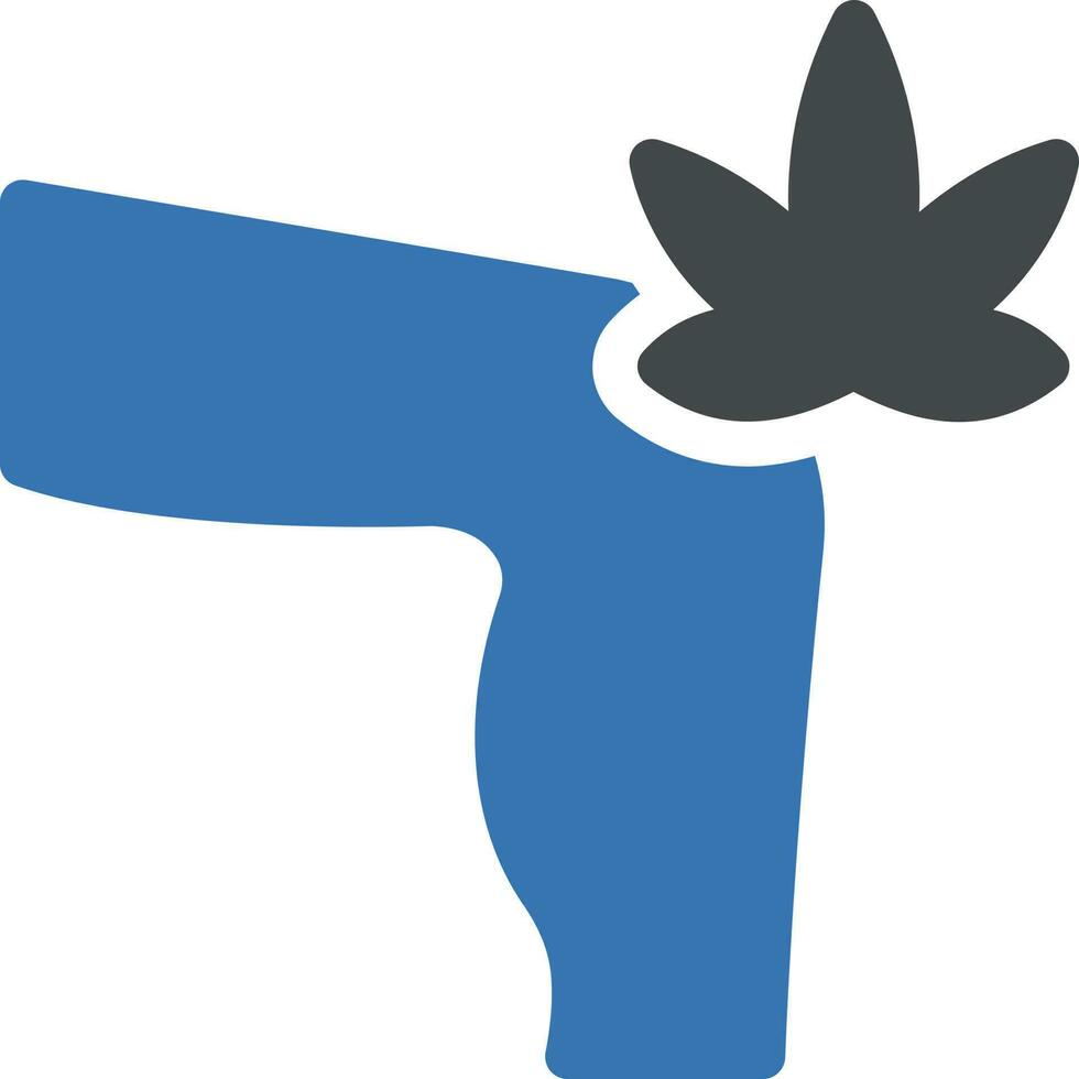 marijuana ben vektor illustration på en bakgrund.premium kvalitet symbols.vector ikoner för begrepp och grafisk design.