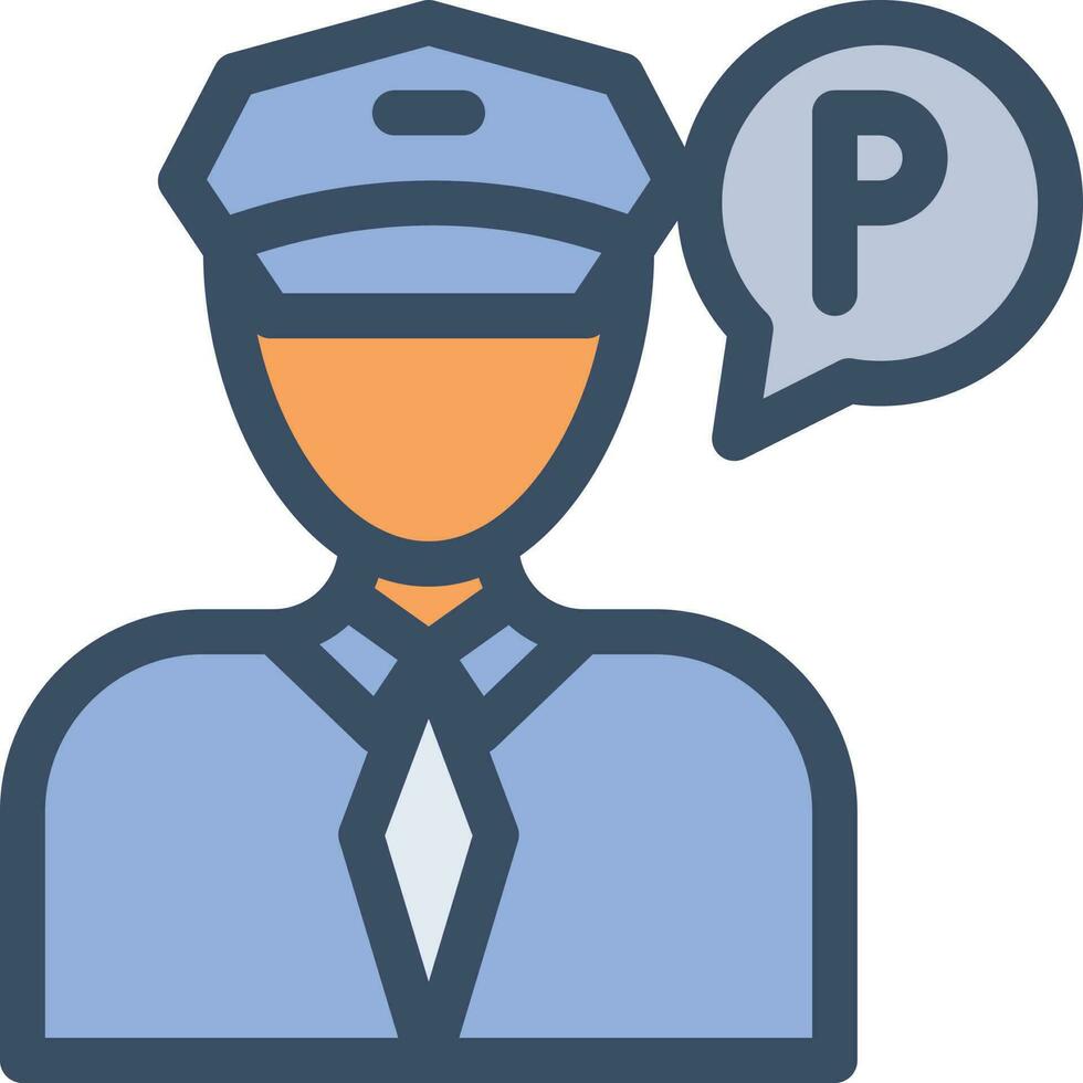 officer vektor illustration på en bakgrund. premium kvalitet symbols.vector ikoner för koncept och grafisk design.