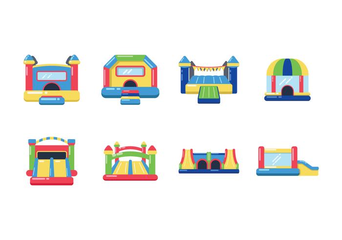 Gratis Bounce House Vector