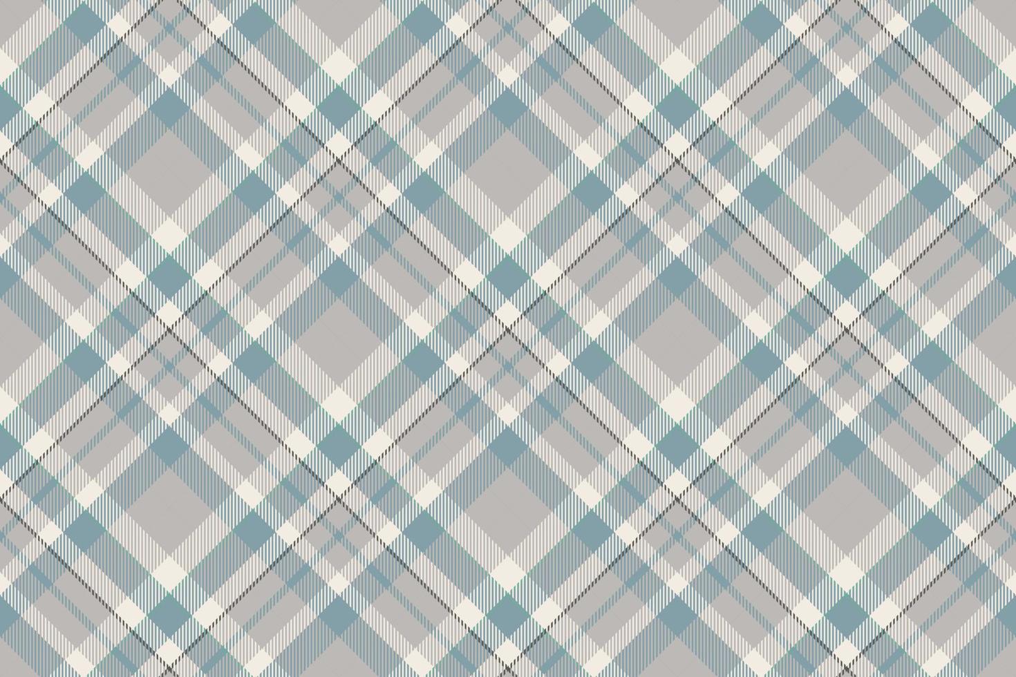 tartan schottland nahtloser karierter mustervektor. Retro-Hintergrundstoff. Vintage Check Farbe quadratische geometrische Textur. vektor