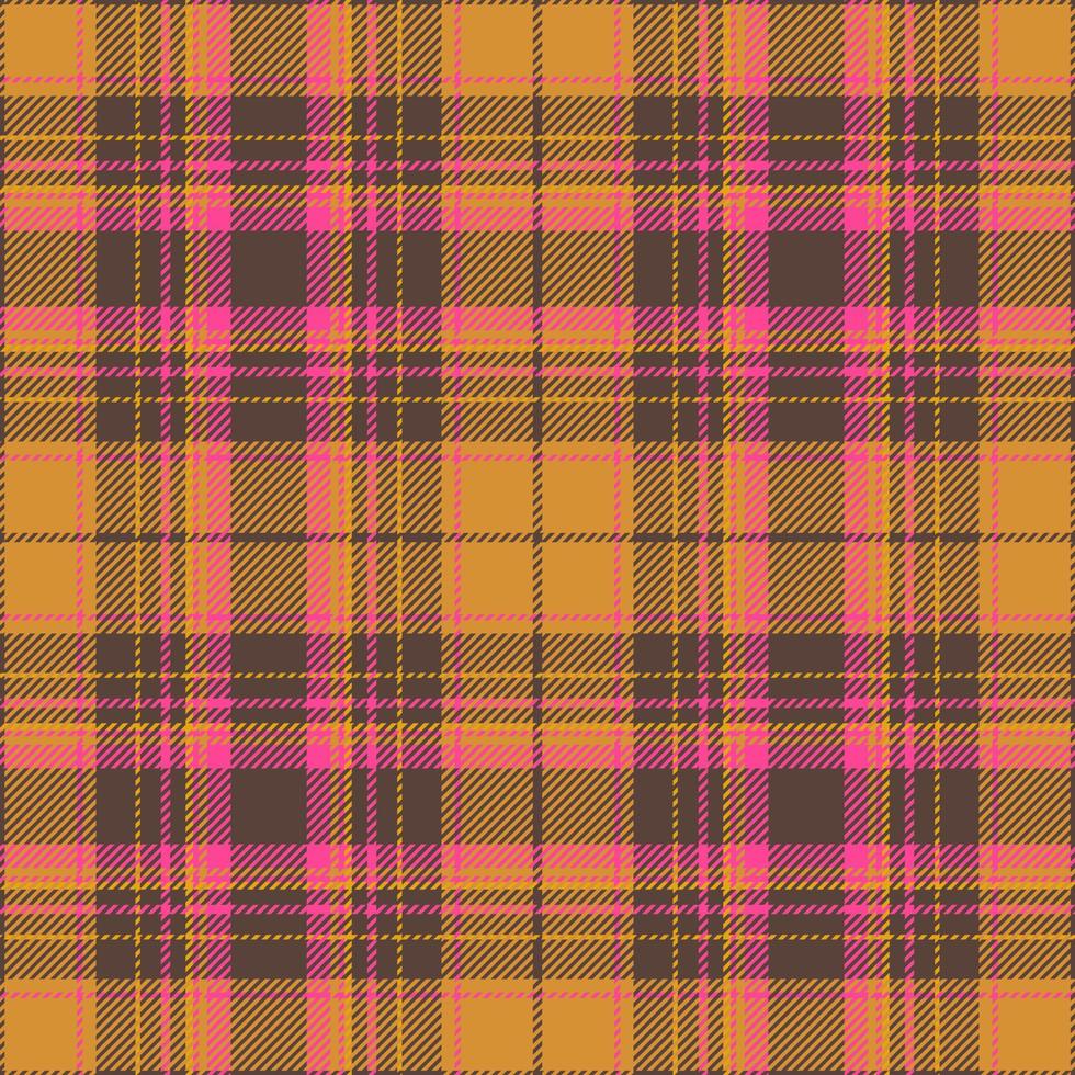 tartan skottland sömlös pläd mönster vektor. retro bakgrund tyg. årgång kolla upp Färg fyrkant geometrisk textur. vektor