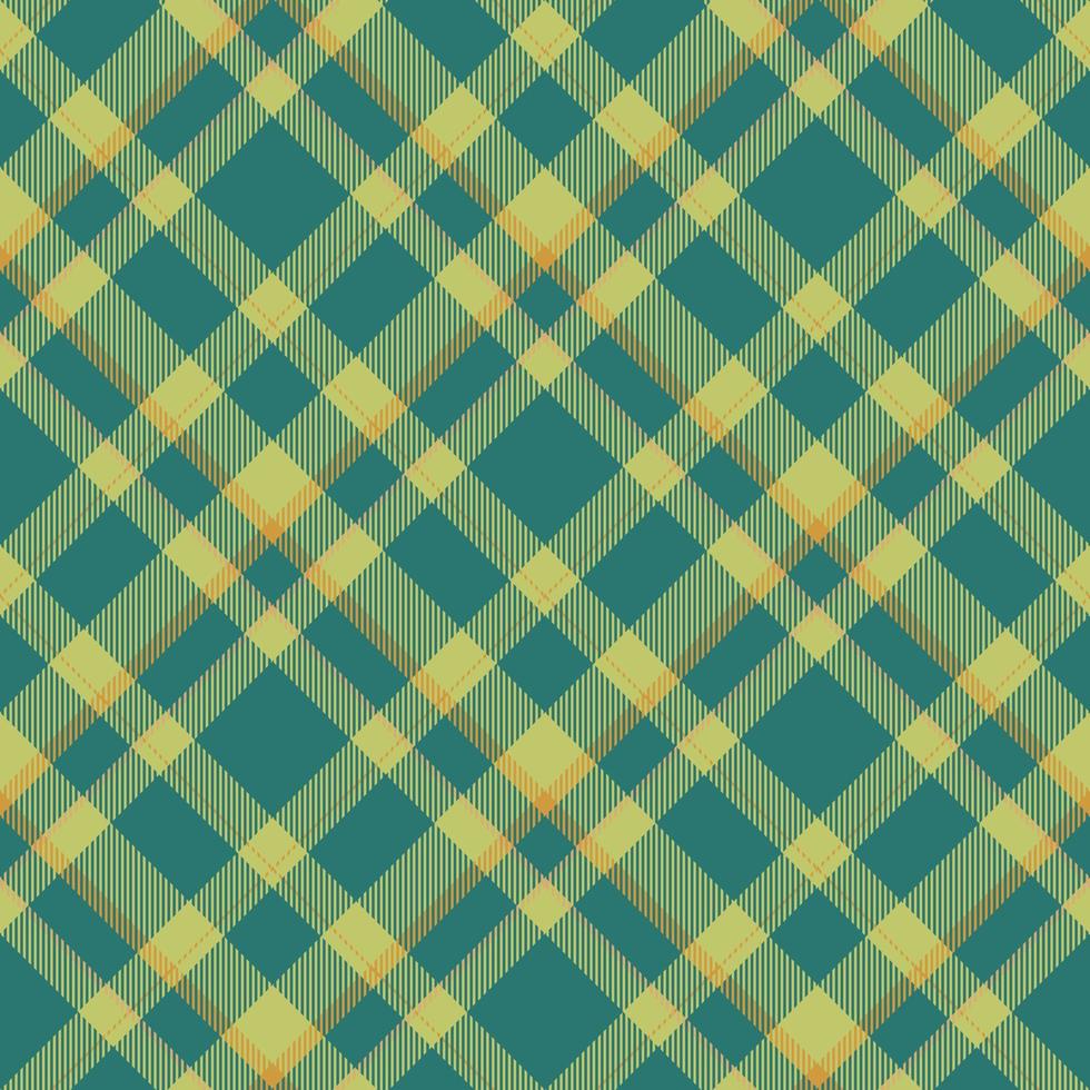 tartan schottland nahtloser karierter mustervektor. Retro-Hintergrundstoff. Vintage Check Farbe quadratische geometrische Textur. vektor