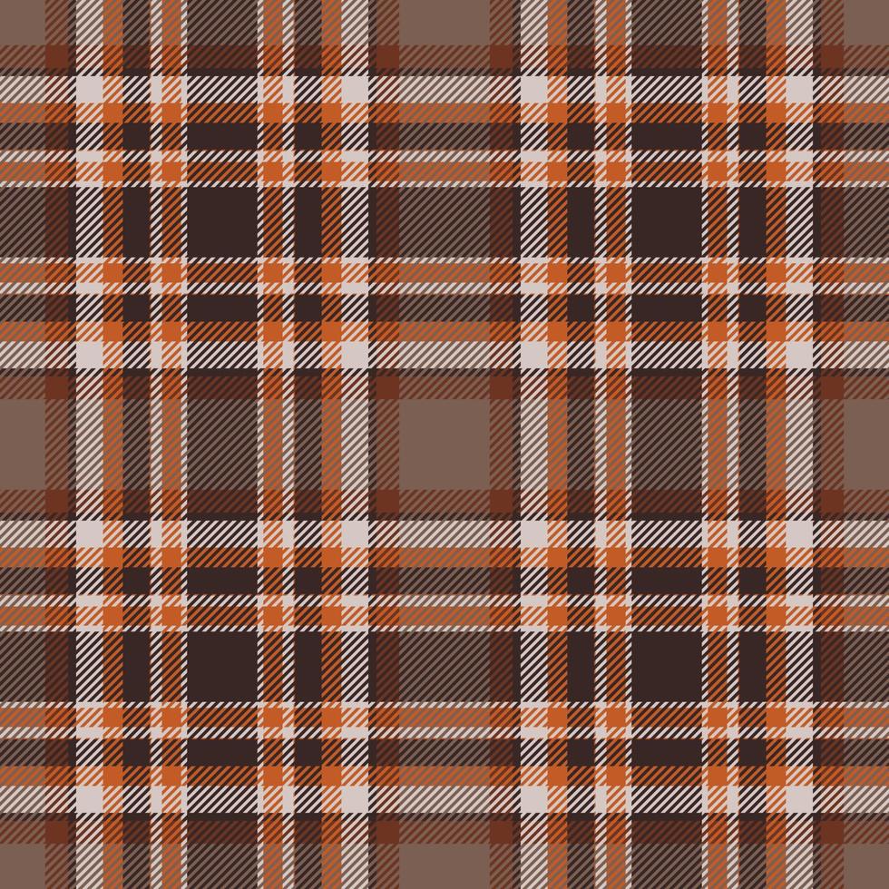 tartan schottland nahtloser karierter mustervektor. Retro-Hintergrundstoff. Vintage Check Farbe quadratische geometrische Textur. vektor