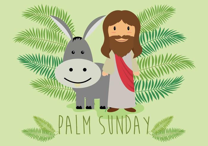 Gratis Palm Sunday Illustration vektor