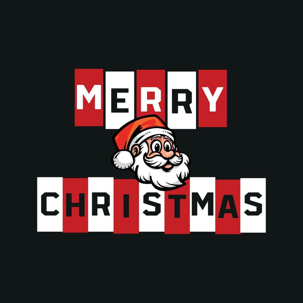 Weihnachts-T-Shirt-Design. kreatives weihnachts-t-shirt-design. Weihnachts-T-Shirt. vektor