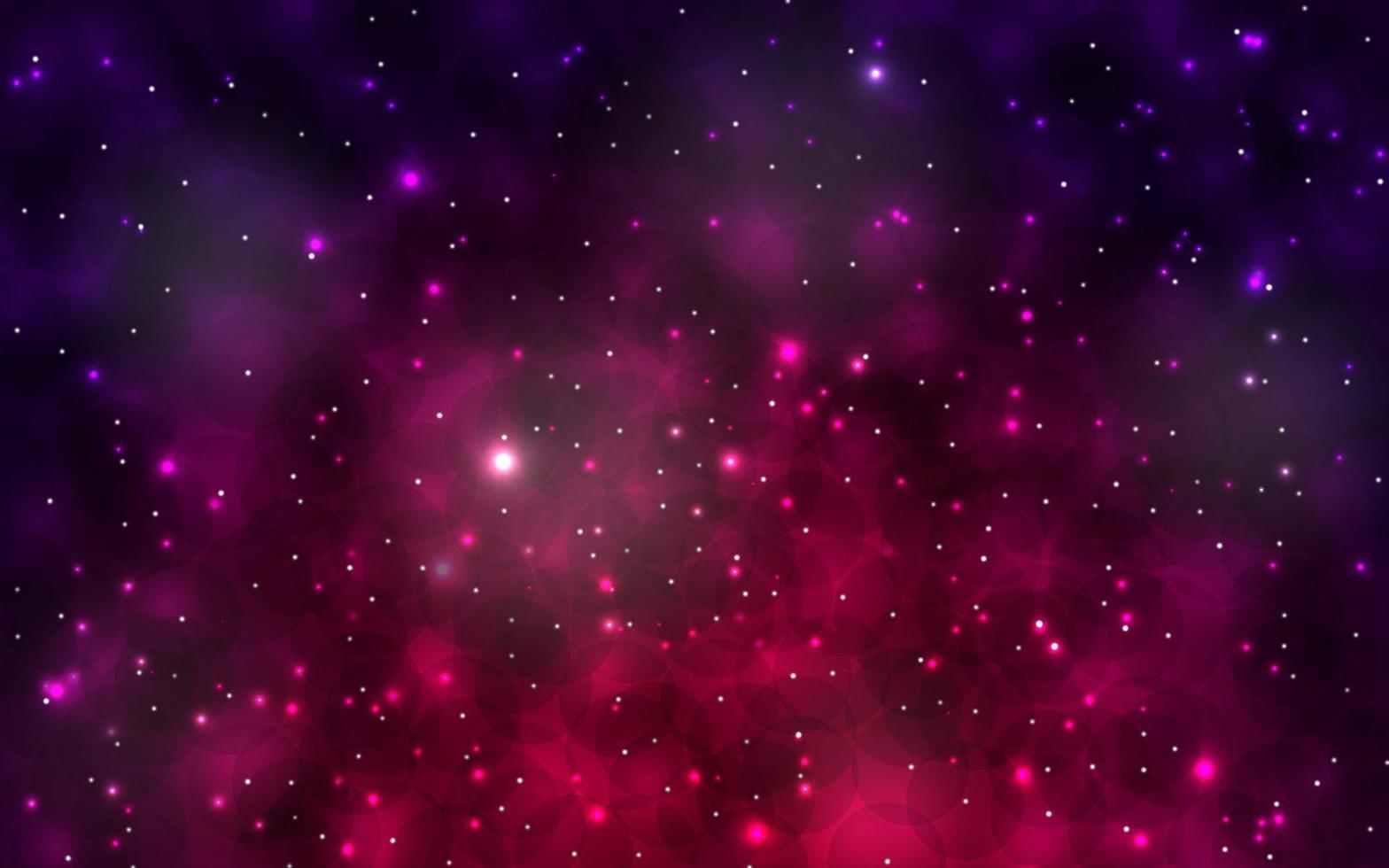 Galaxie Luxus Bokeh weiches Licht abstrakter Hintergrund, Vektor eps 10 Illustration Bokeh-Partikel, Hintergrunddekoration