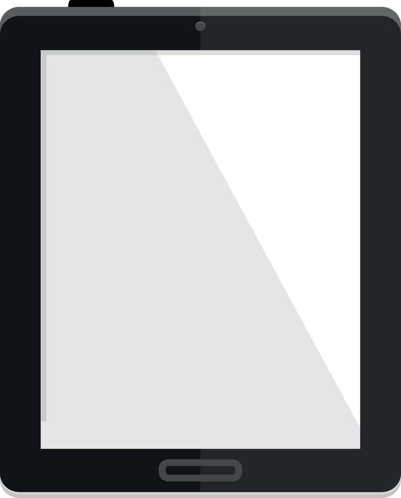 Tablet-Icon-Vektor auf weißem Hintergrund vektor