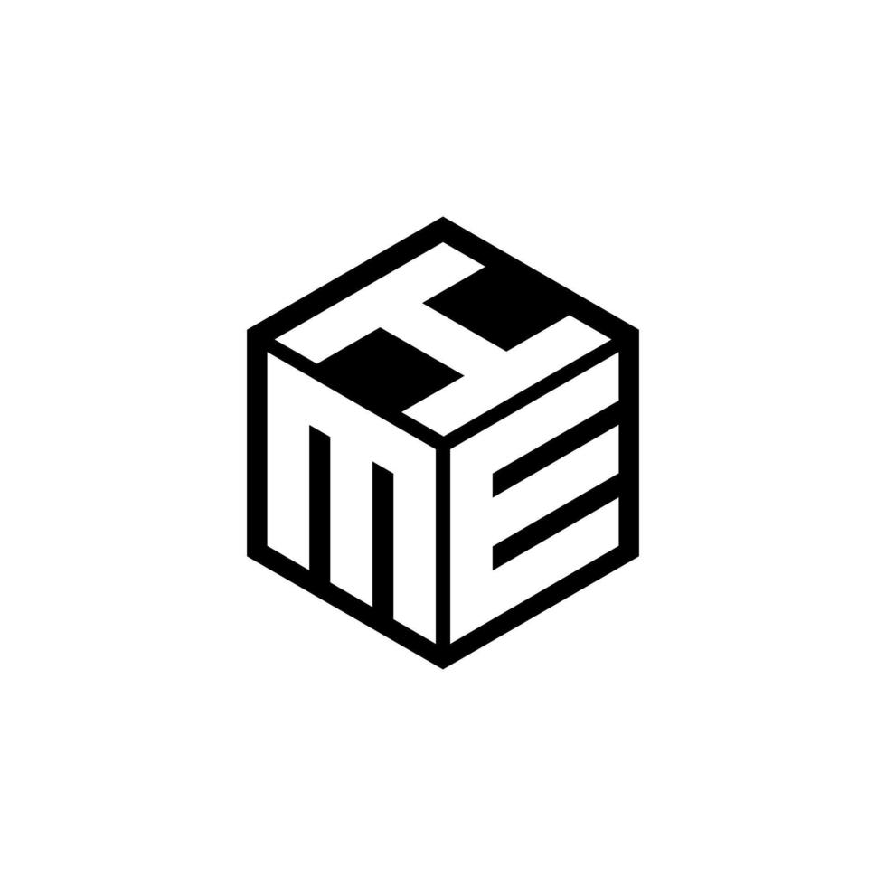 Mei-Brief-Logo-Design mit weißem Hintergrund in Illustrator. Vektorlogo, Kalligrafie-Designs für Logo, Poster, Einladung usw. vektor