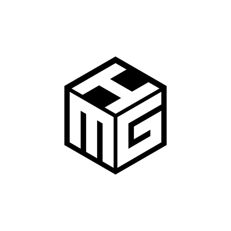 mgi brev logotyp design med vit bakgrund i illustratör. vektor logotyp, kalligrafi mönster för logotyp, affisch, inbjudan, etc.