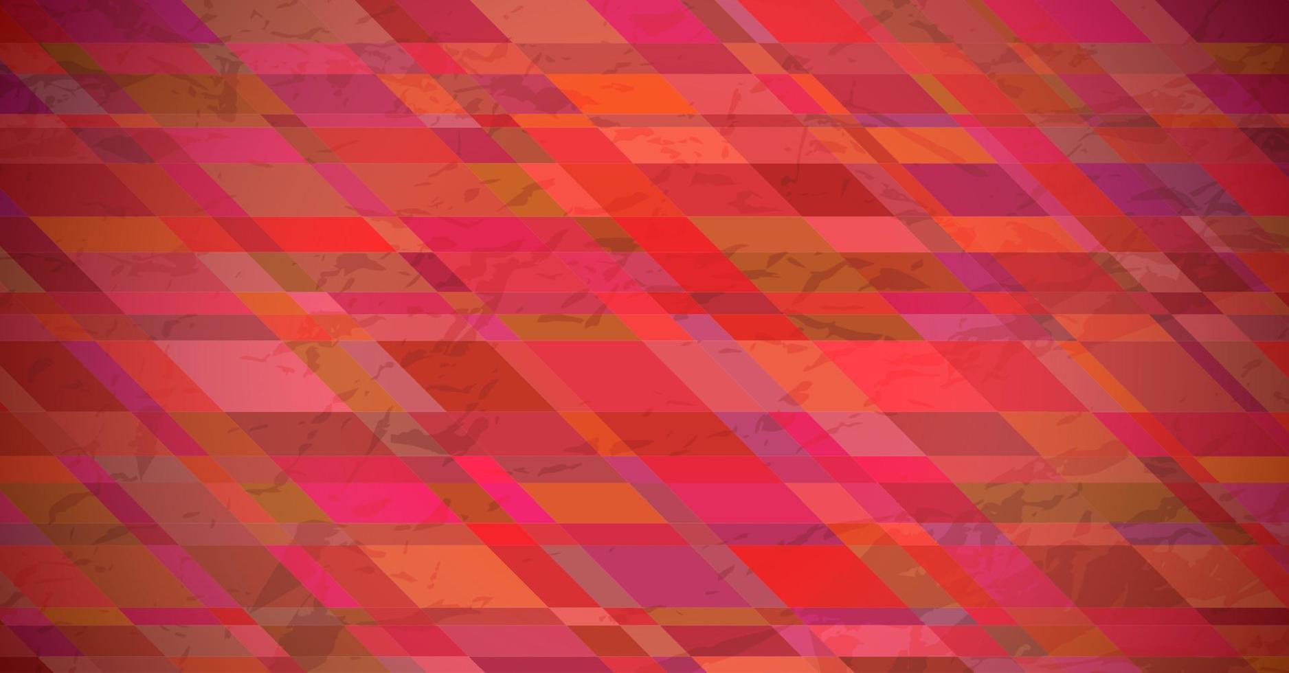 abstrakt texturerad bakgrund med röd färgrik rektanglar. baner design. skön trogen dynamisk geometrisk mönster design. vektor illustration
