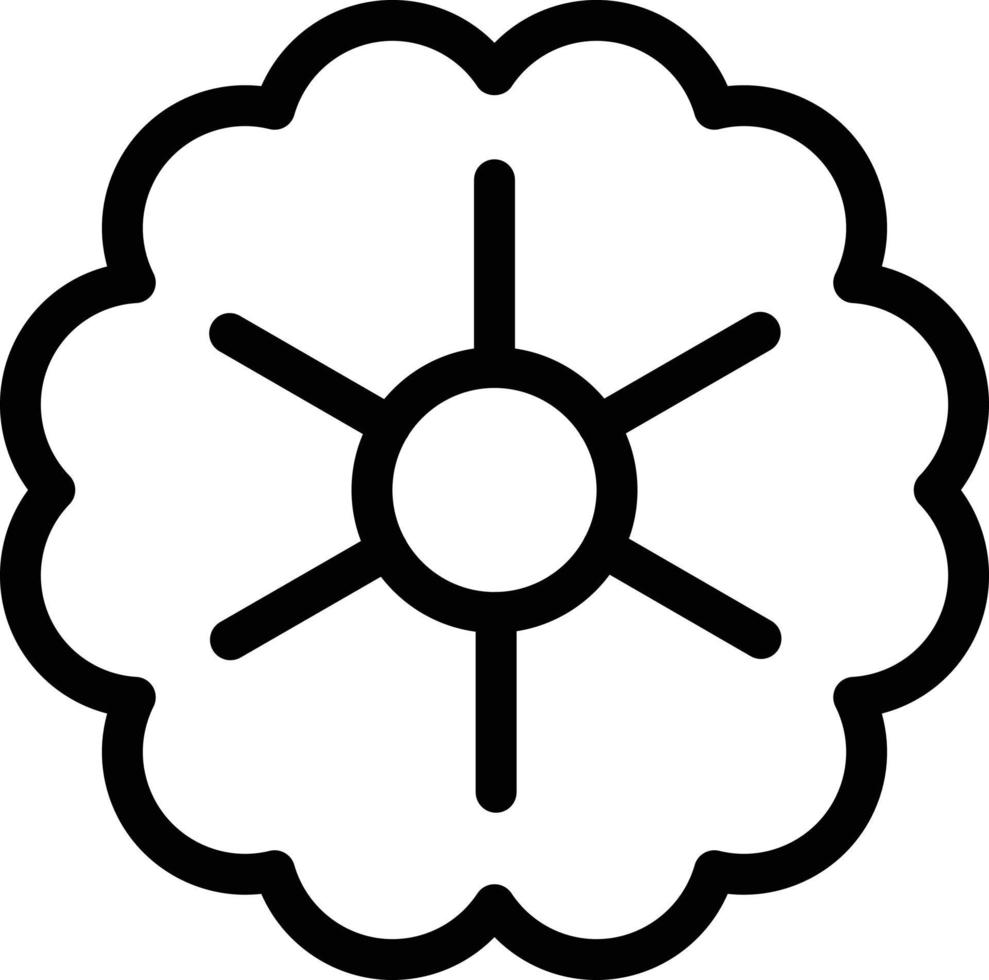 blumenvektorillustration auf einem hintergrund. hochwertige symbole. vektorikonen für konzept und grafikdesign. vektor