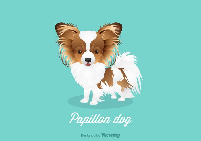 Free Vector Papillon Hund