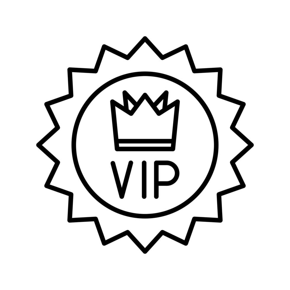 vip vektor ikon