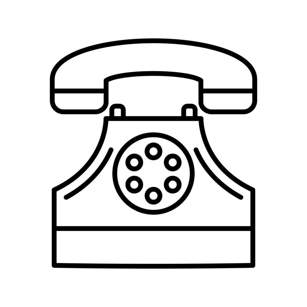 Telefon-Vektor-Symbol vektor