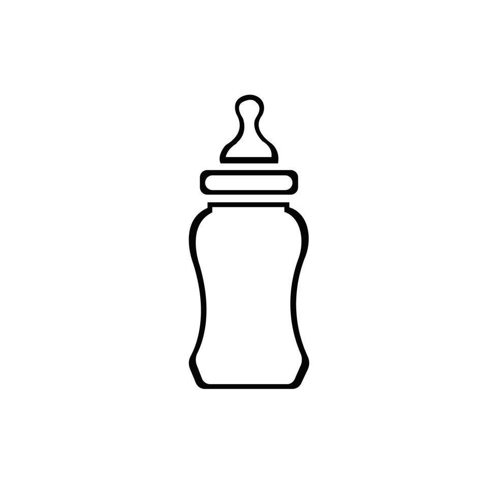 Babyflasche Symbol vektor