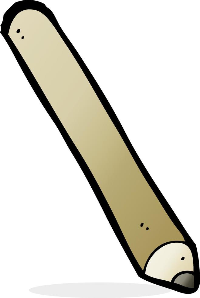 Gekritzel-Cartoon-Bleistift vektor
