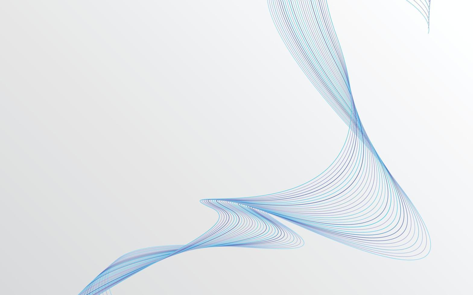 vektor abstrakt Vinka bakgrund. blå vågor bakgrund