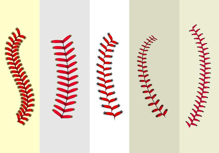 Baseball Schnürsenkel Free Vector