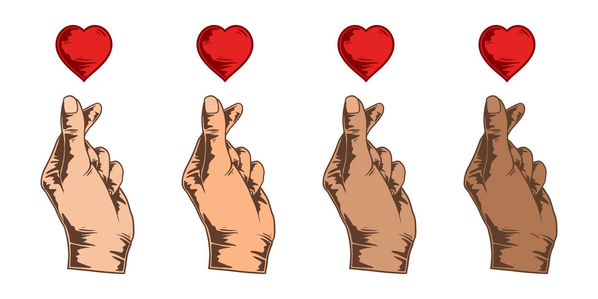 kärlek tecken design illustration vektor