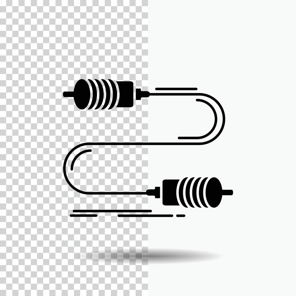 summen. Kommunikation. Interaktion. Marketing. Draht-Glyphen-Symbol auf transparentem Hintergrund. schwarzes Symbol vektor