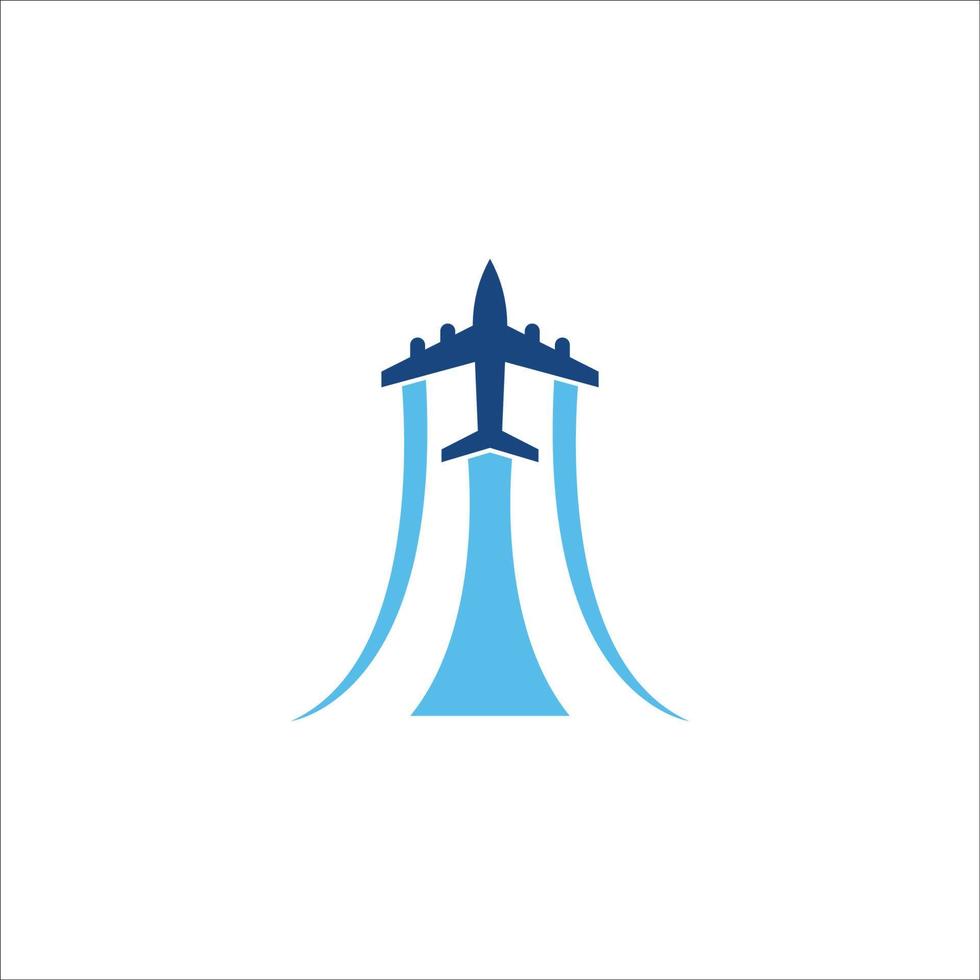 Flugzeug-Symbol-Vektor-Illustration-Design vektor