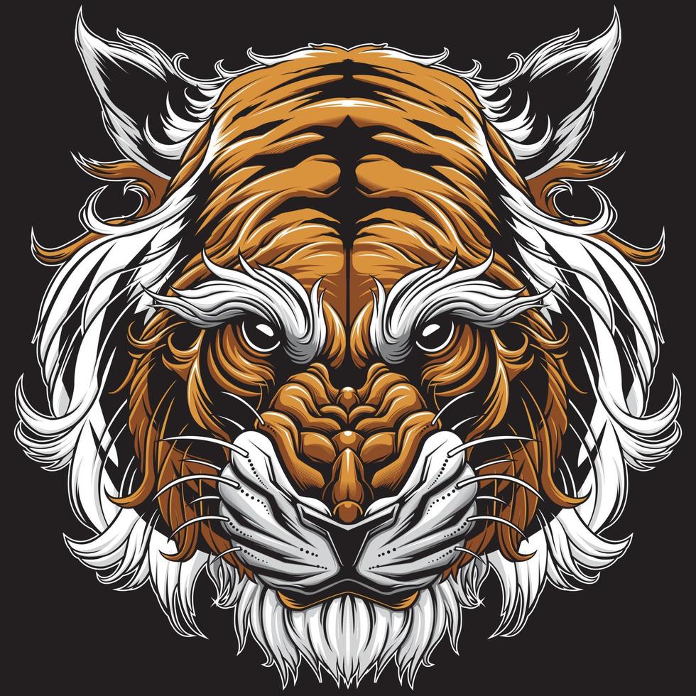 Tiger Vektor Design