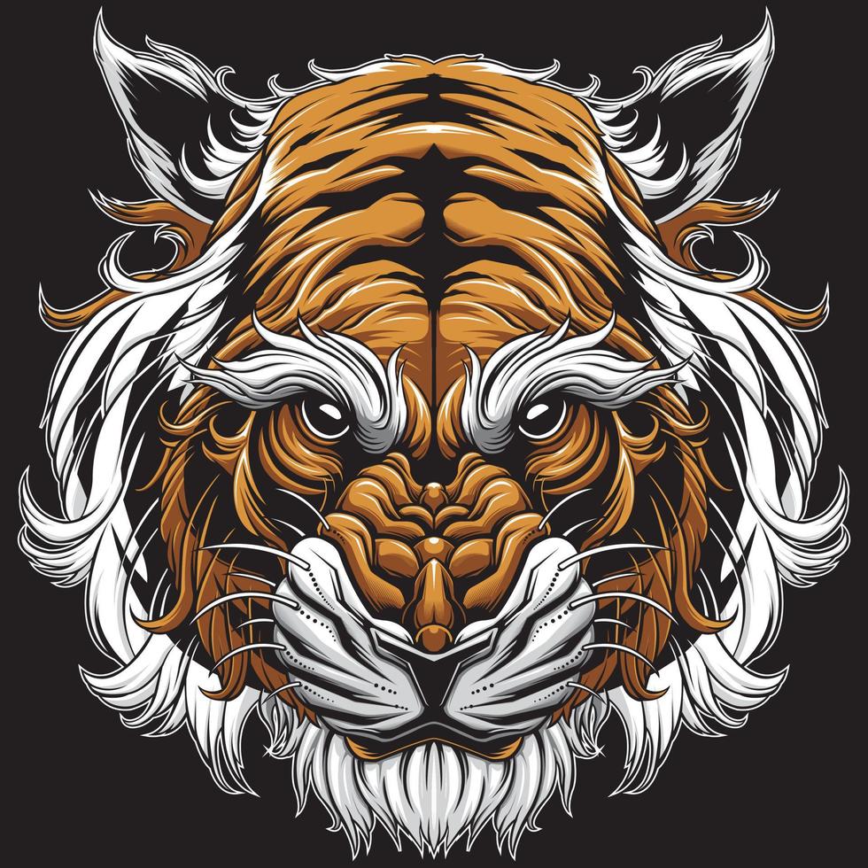 tiger vektor design