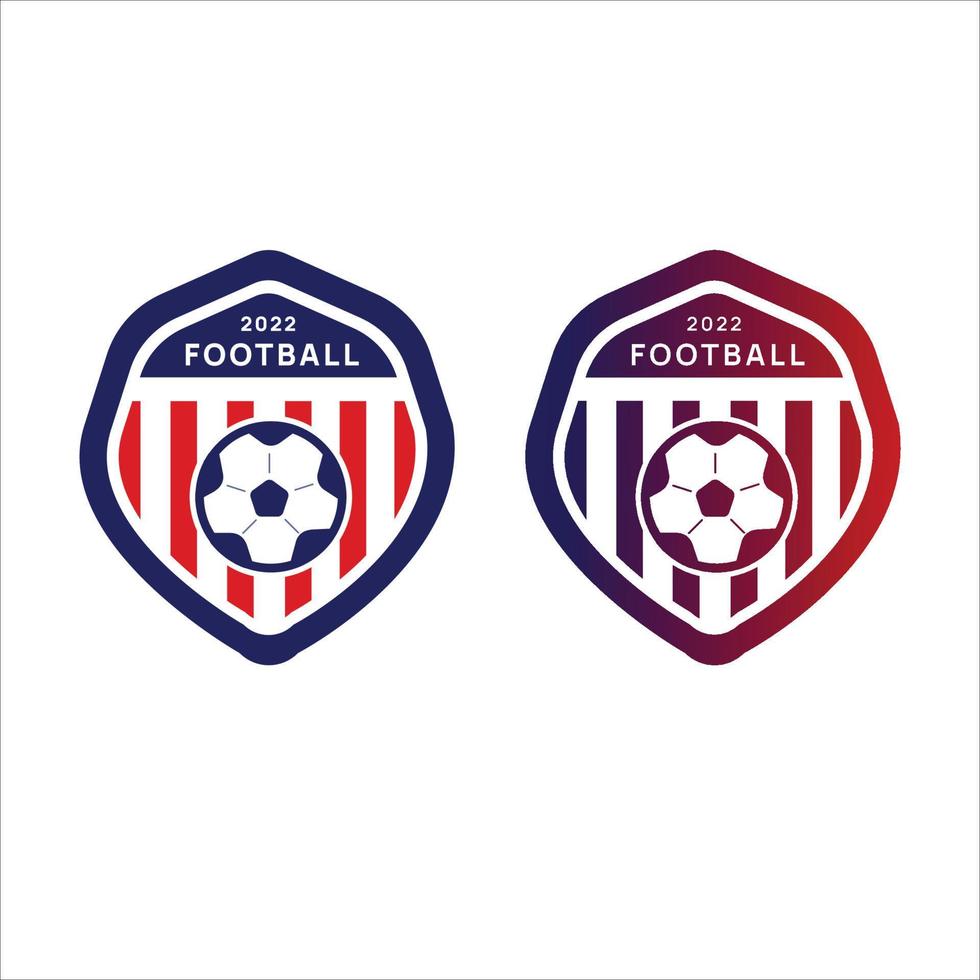 fotboll logotyp samling 5 vektor