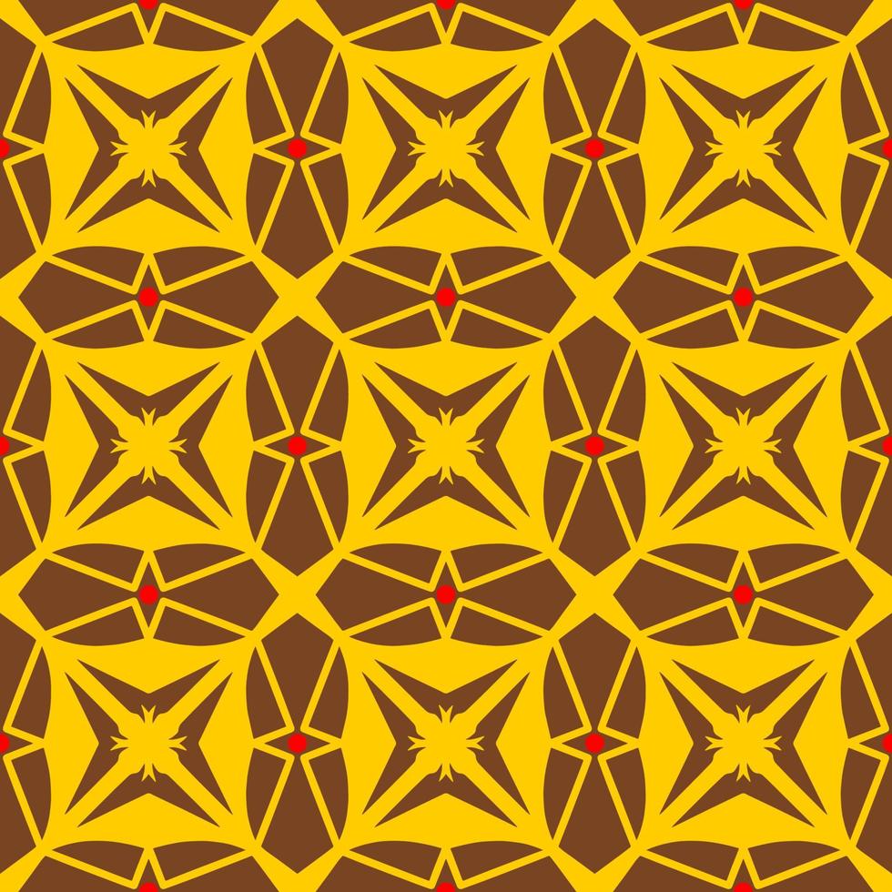 geometrisches nahtloses Muster mit Stammesform. muster im ikat-, azteken-, marokkanischen, thailändischen, luxuriösen arabischen stil. Ideal für Stoffkleidung, Keramik, Tapeten. Vektor-Illustration. vektor