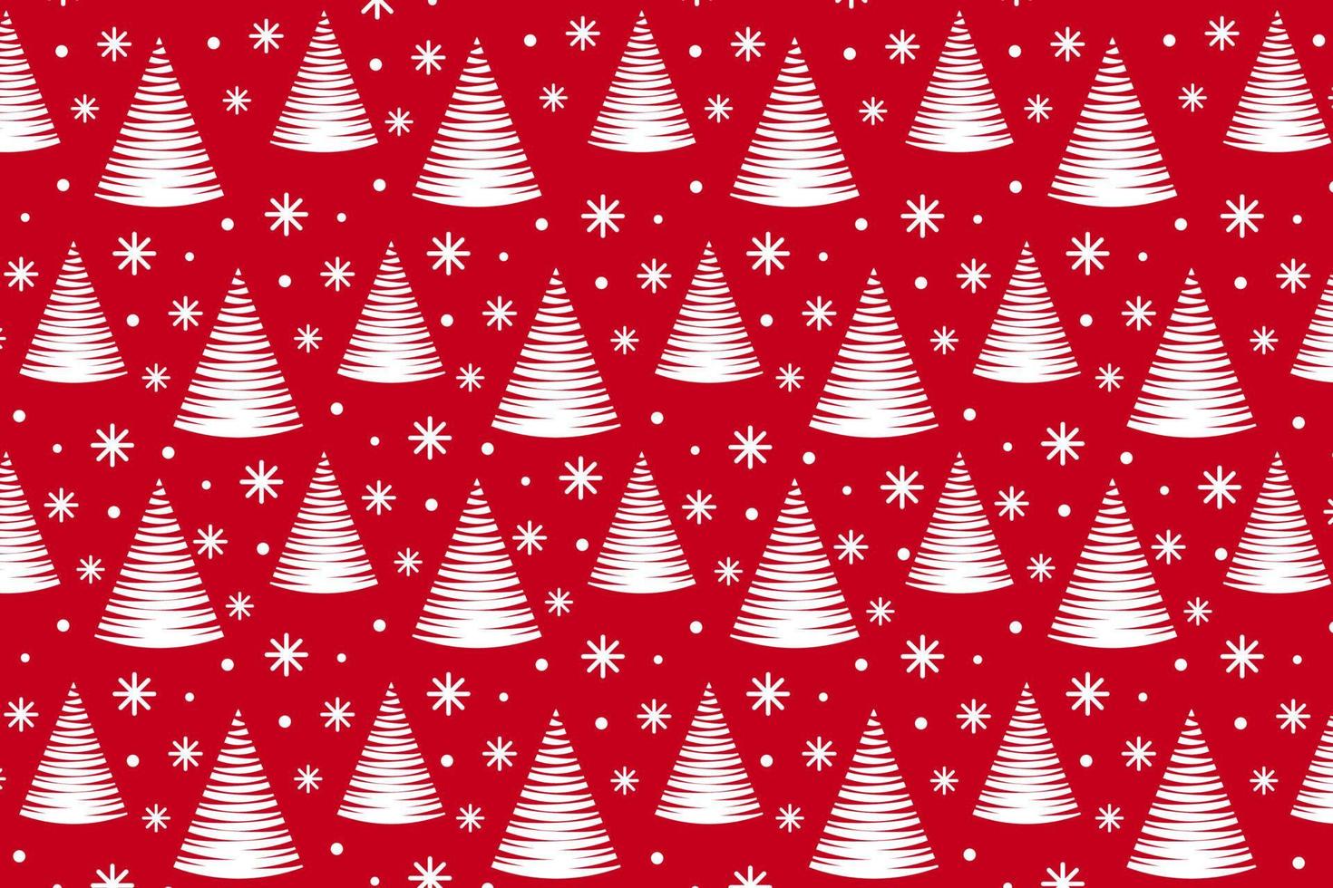 sich wiederholendes weihnachtsbaummuster. für weihnachtstapeten, hintergrund, coverdesign. vektor