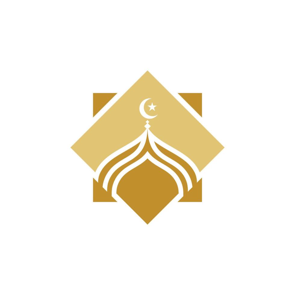 moské ikon vektor illustration design