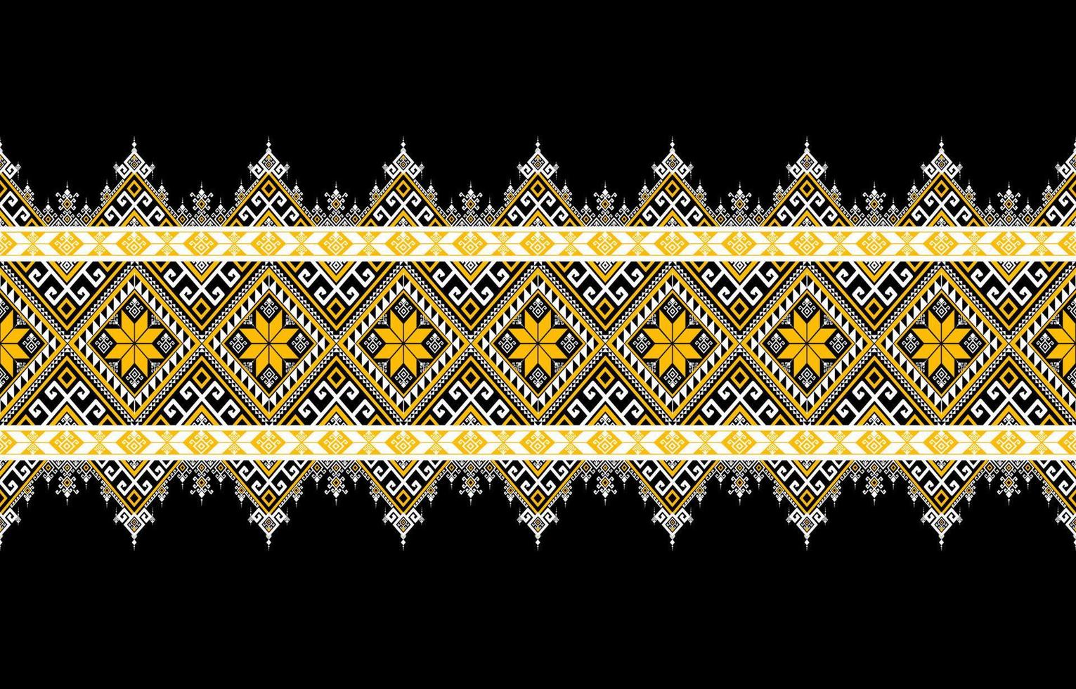 geometrisk etnisk orientalisk sömlös mönster traditionell design för bakgrund, matta, tapet, Kläder, omslag, batik, Hem dekoration, tyg mönster, broderi stil. vektor illustration.