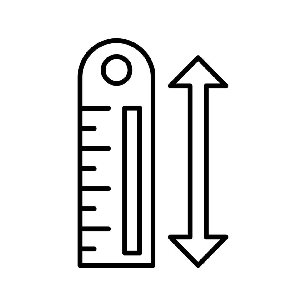 Vektorsymbol skalieren vektor