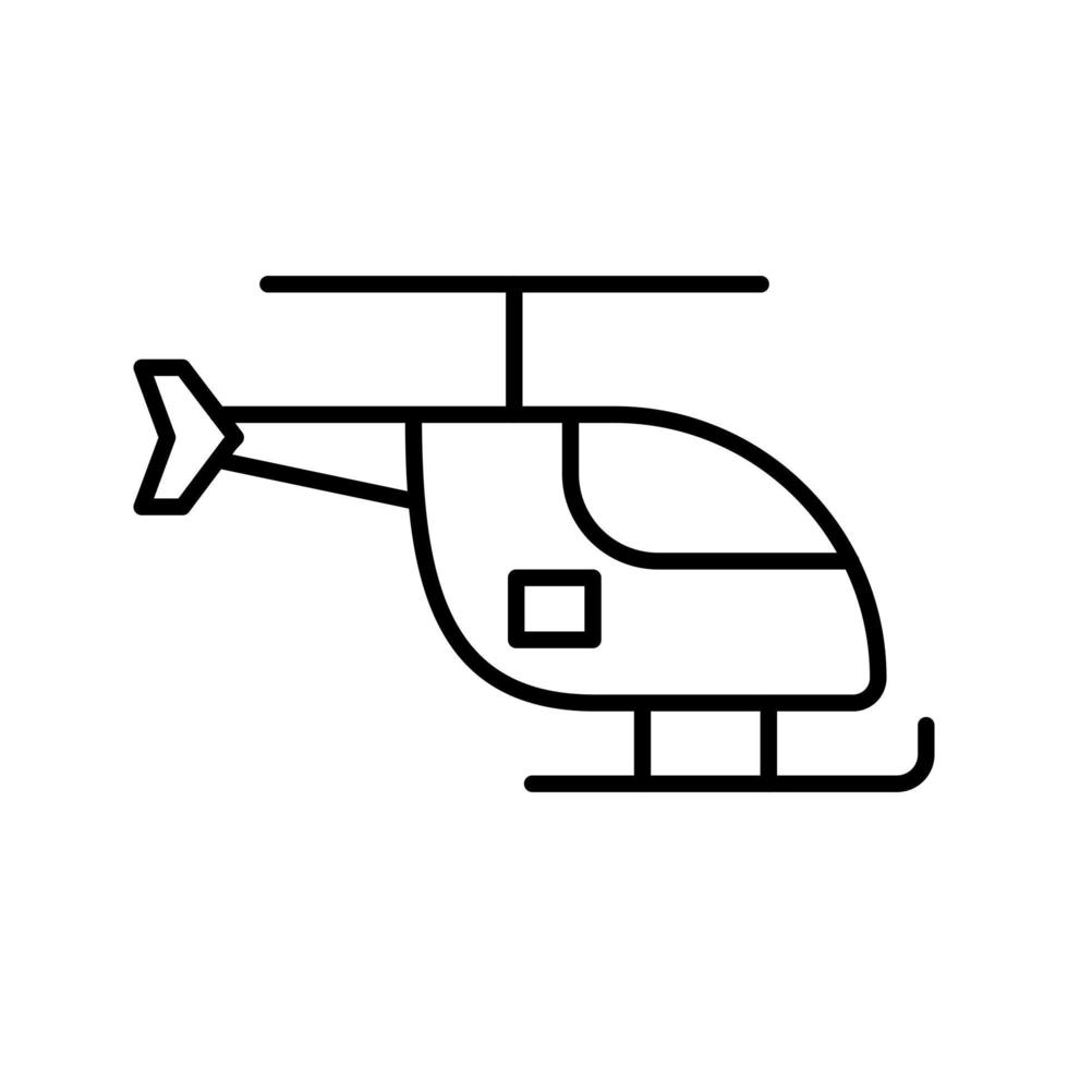 helikopter vektor ikon