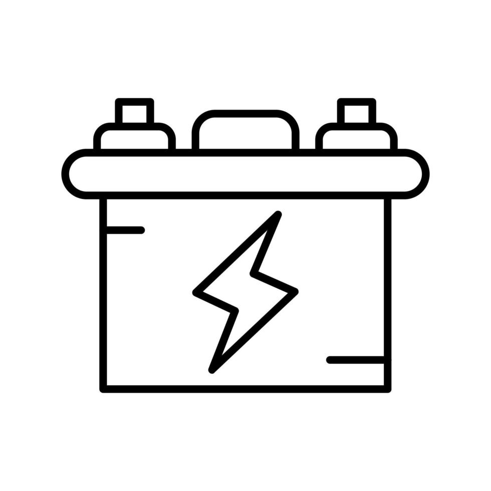 batteri vektor ikon