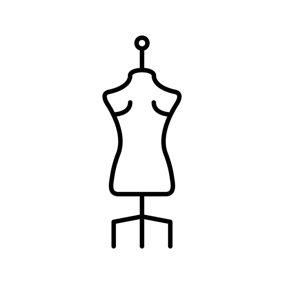 Mannequin-Vektor-Symbol vektor