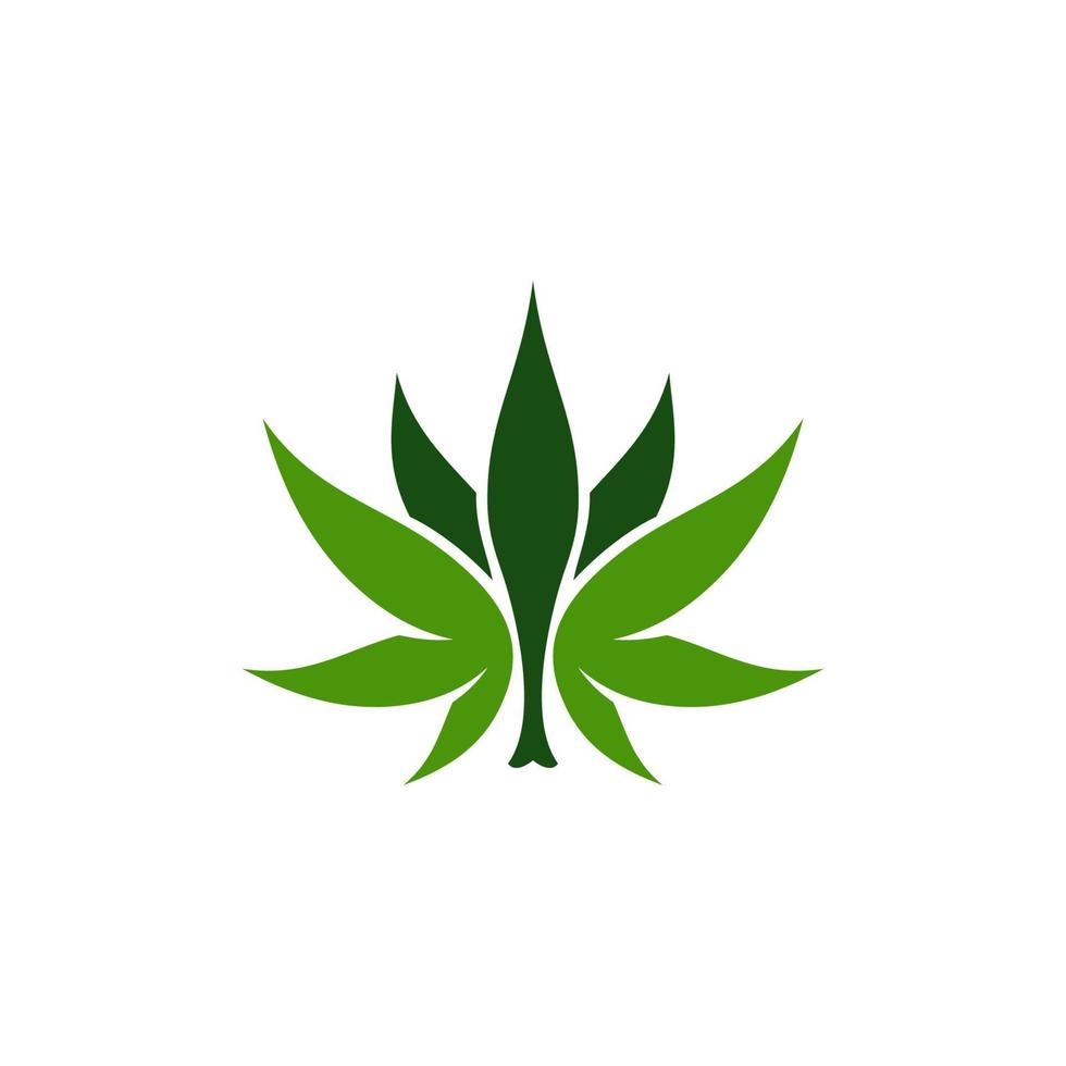 cannabis marijuana tecken symbol illustration vektor