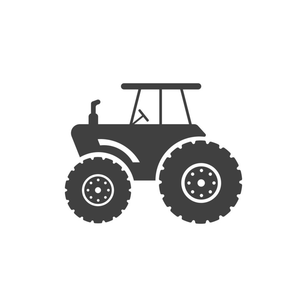 Traktor Vektor Icon Design Illustration