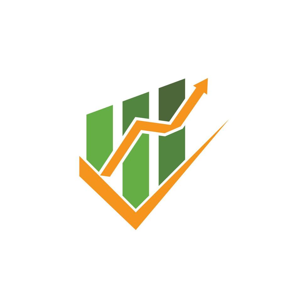 affärsekonomi professionell logotyp vektor