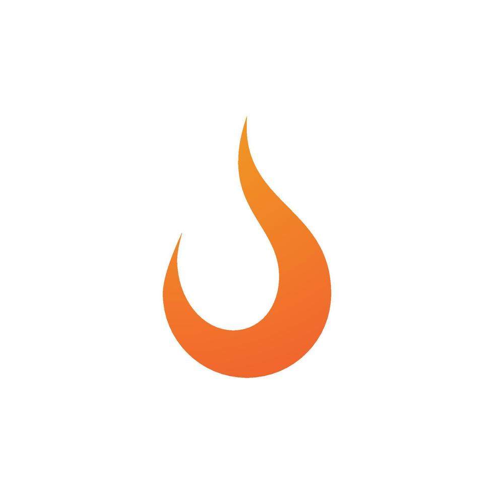 flamma logotyp mall vektor