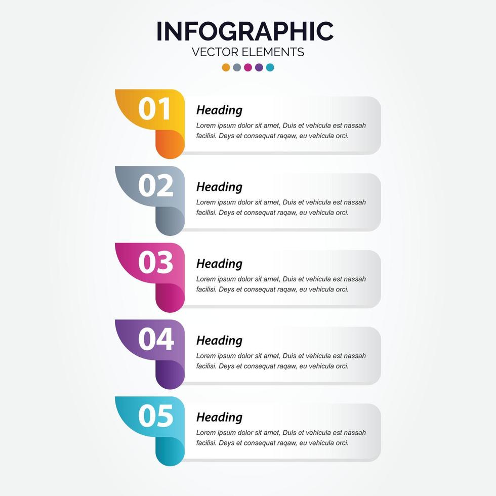 vektor vertikal infographic tunn linje design med ikoner och 5 alternativ eller steg. vertikal infographic för företag begrepp. kan vara Begagnade för presentationer baner. arbetsflöde layout