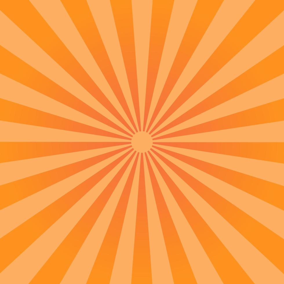 Sunburst-Muster. radialer Hintergrund vektor