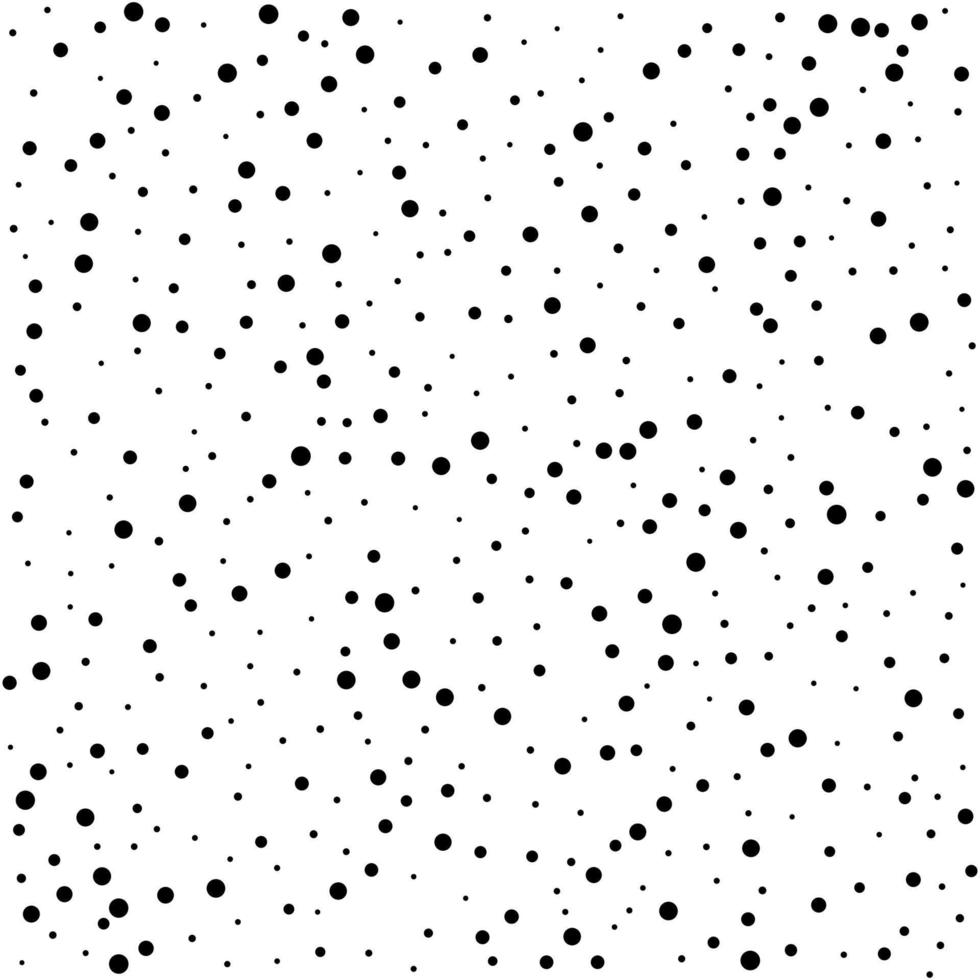 cirkel sömlös mönster med prickad halvton isolerat på vit bakgrund. vektor illustration