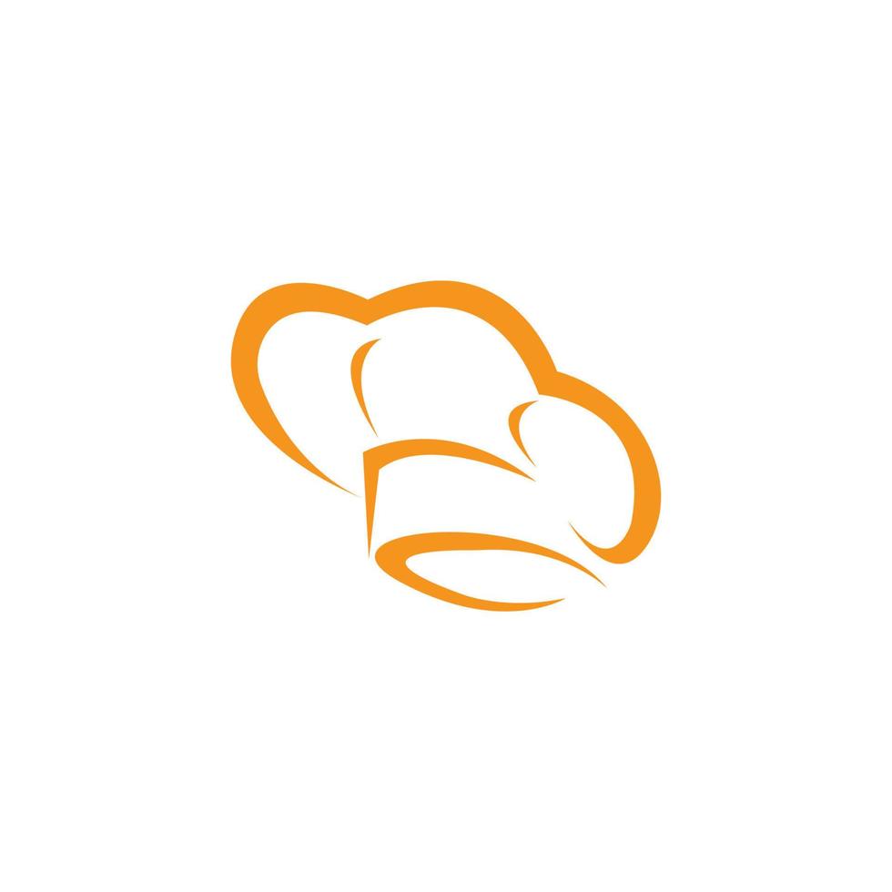 Hutkoch-Logo-Vorlage vektor