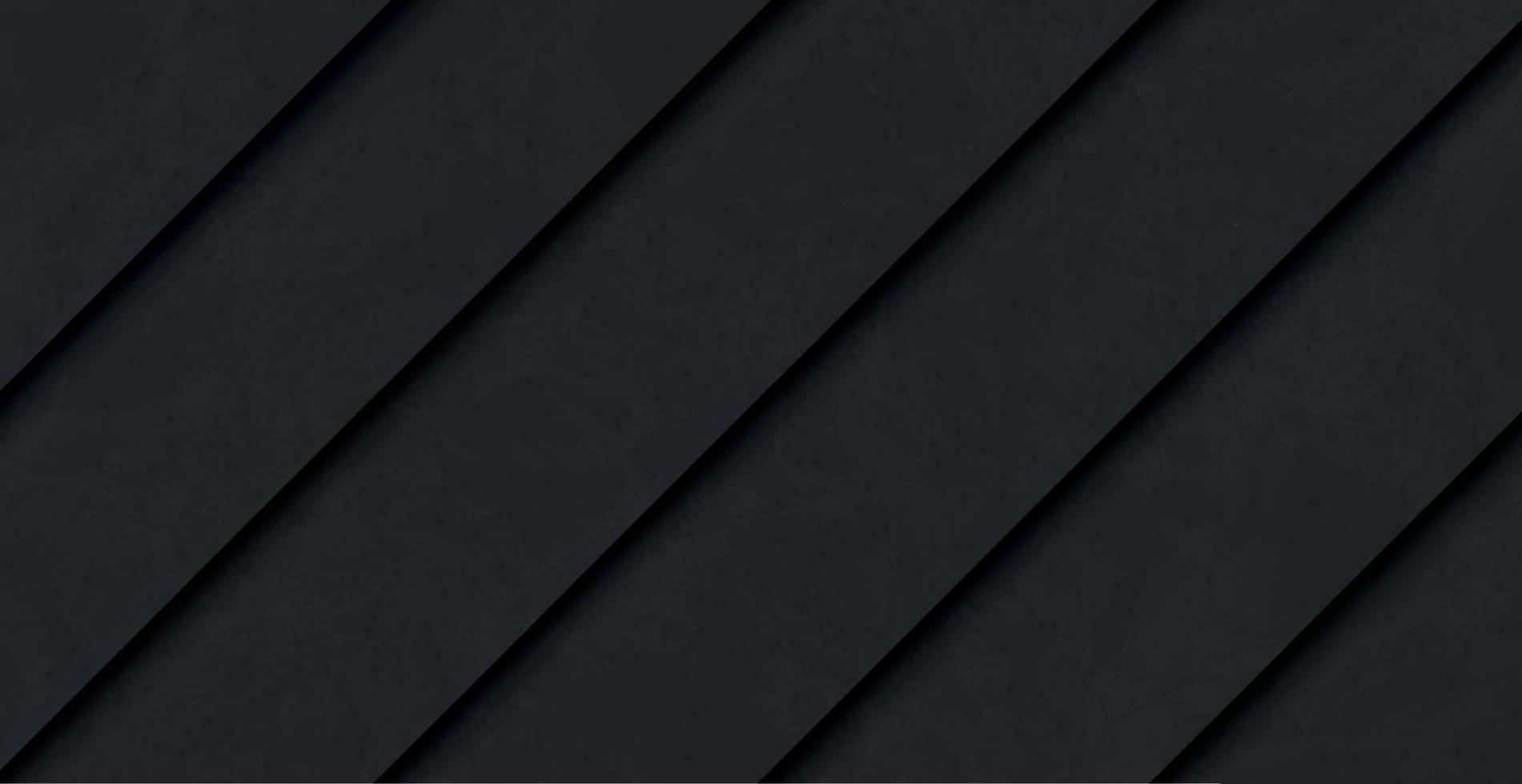 schwarz abstrakt strukturierten Grunge hintergrund Wand mit schrägen Streifen - Vektor