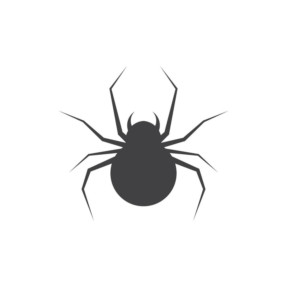 Spinnenillustrationslogo vektor