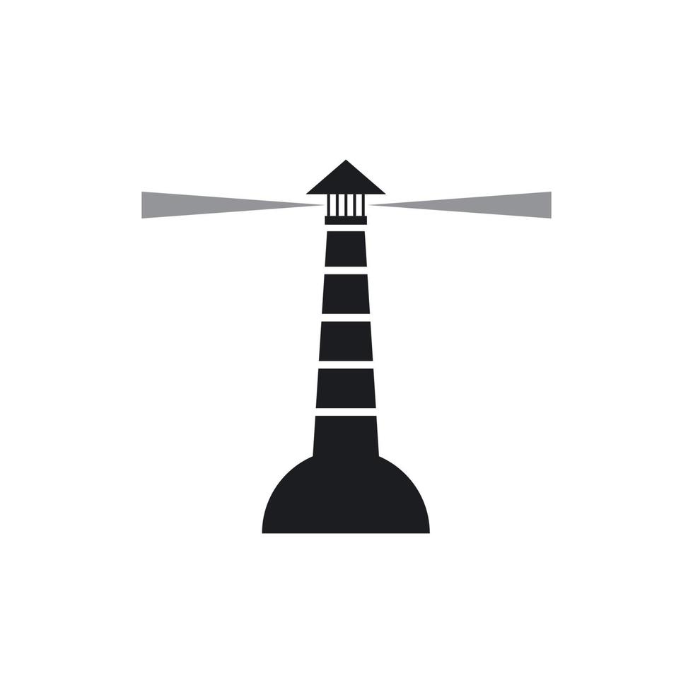 Leuchtturm-Logo vektor
