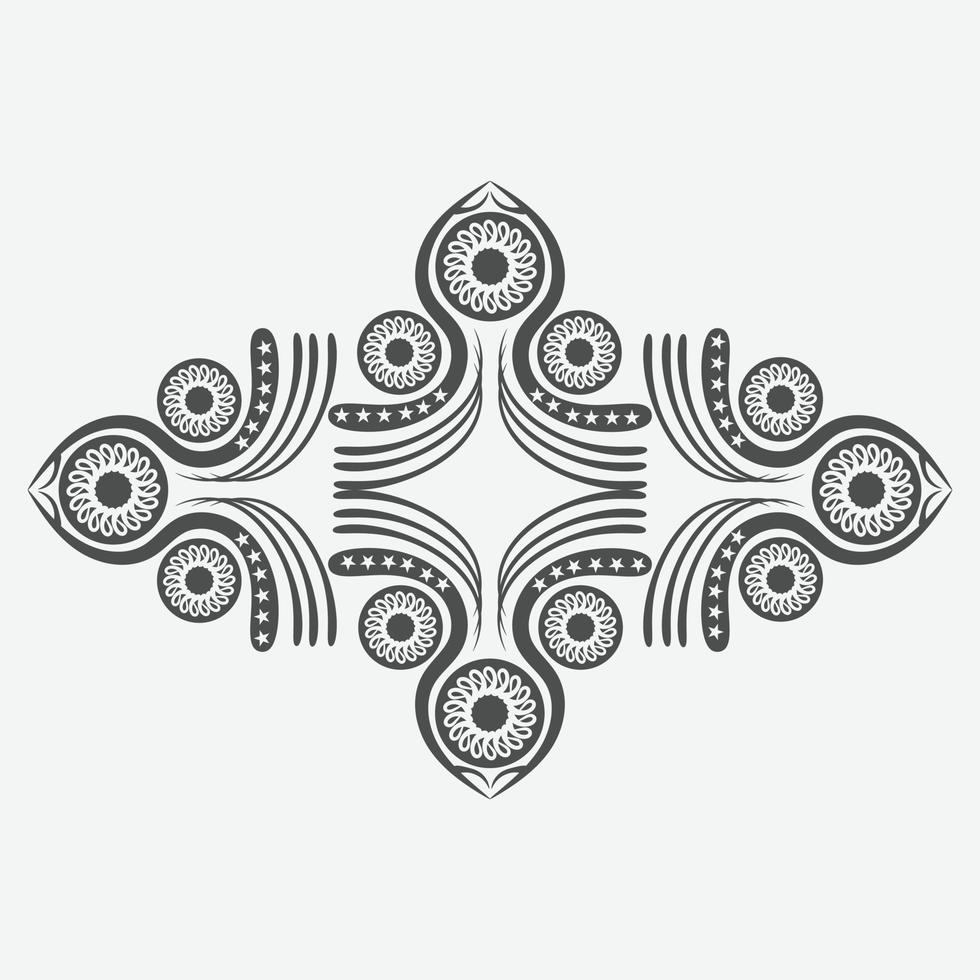 luxus mandala islamischer hintergrund mit arabeskenmuster, oranamentaler hintergrund hochzeitskartenabdeckungsdesign vektor