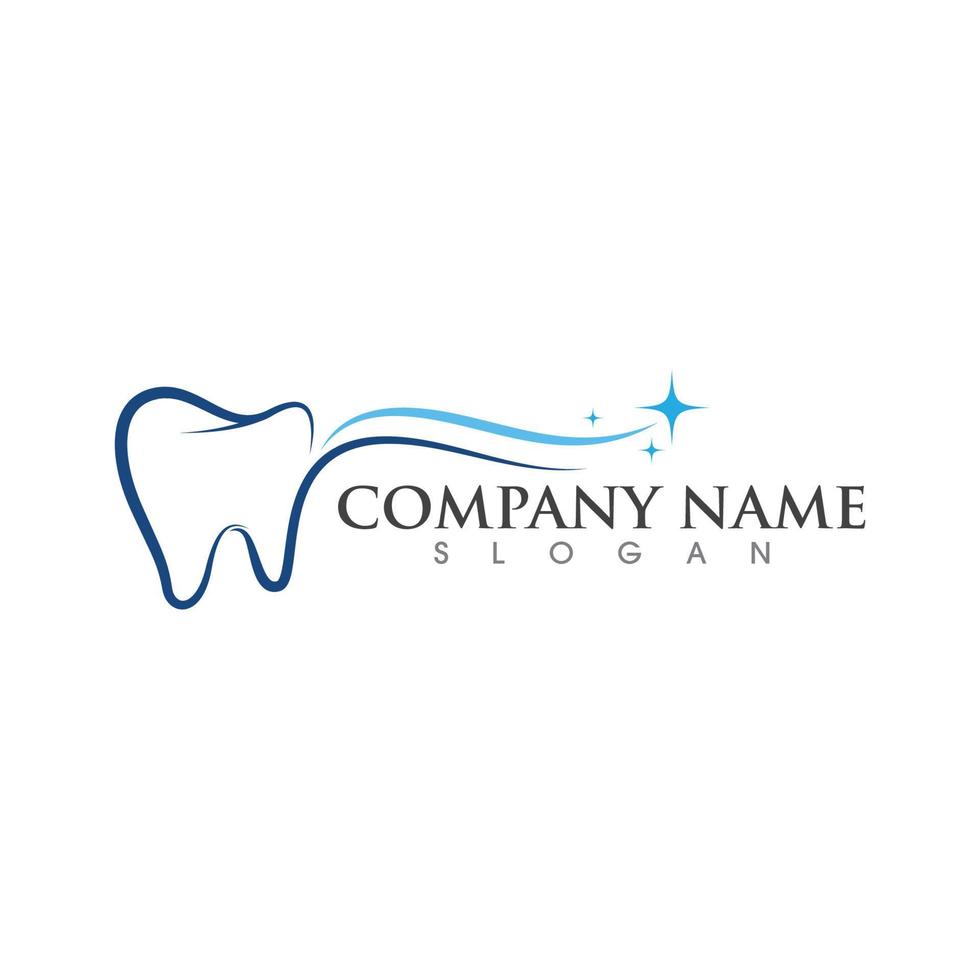 Dental Logo Vorlage Vektor