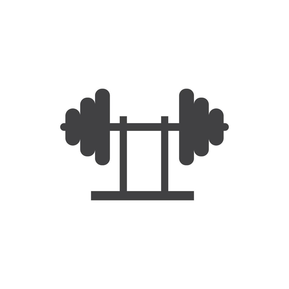 Fitness-Symbol-Vektor-Illustration-Design-Logo vektor